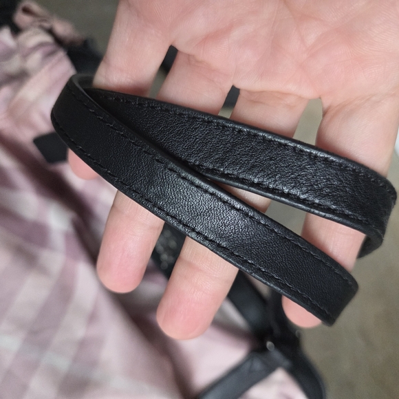 Burberry Nylon And Leather Nova Check Pink Plaid Tote Bag - Picture 11 of 17